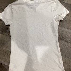 Nike pro white shirt